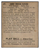 1939 Play Ball #069 Ebbie Fletcher Braves VG-EX 482538