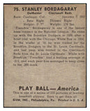 1939 Play Ball #075 Stan Bordagaray Reds VG 482565