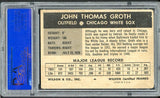 1954 Wilson Franks Johnny Groth White Sox PSA 2 GD mc 482632