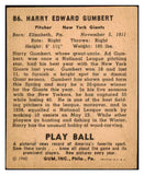 1940 Play Ball #086 Harry Gumbert Giants EX 482692