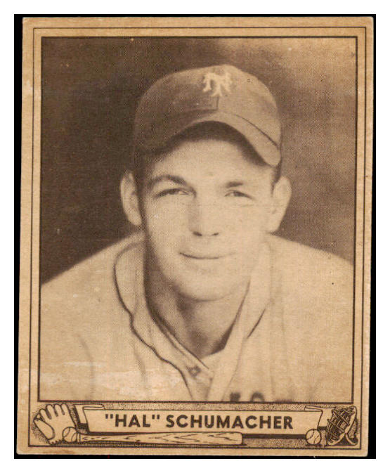 1940 Play Ball #085 Hal Schumacher Giants EX-MT 482706