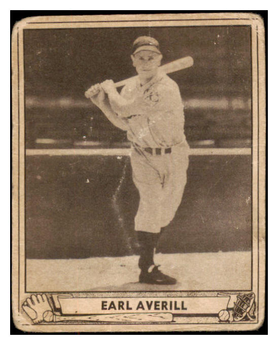 1940 Play Ball #046 Earl Averill Tigers Good 482723