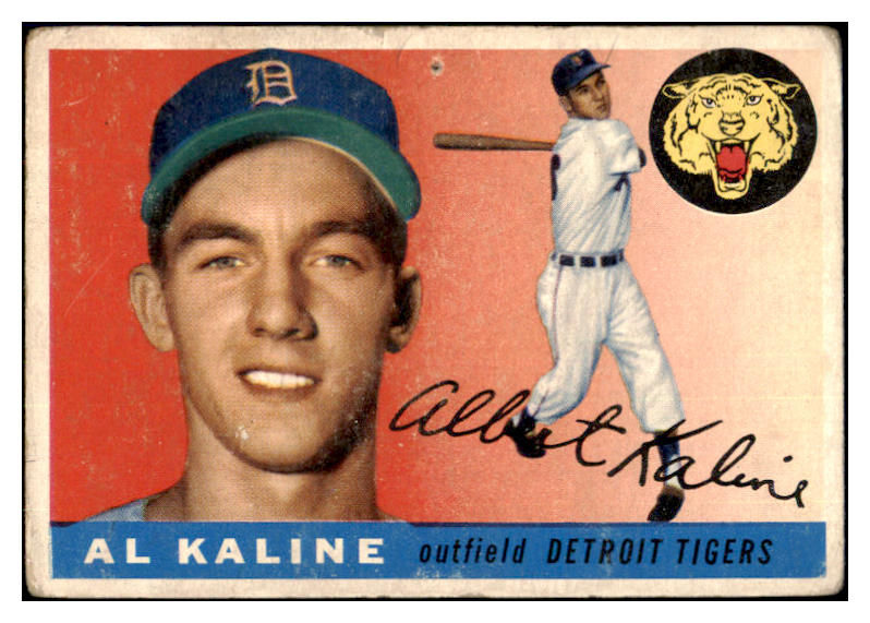 1955 Topps Baseball #004 Al Kaline Tigers GD-VG 482876