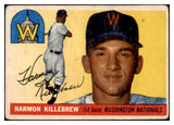 1955 Topps Baseball #124 Harmon Killebrew Senators VG 482892