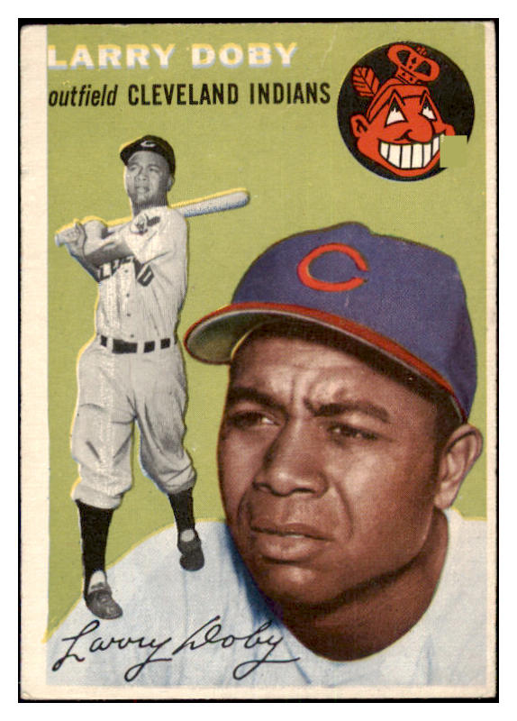1954 Topps Baseball #070 Larry Doby Indians VG 482897