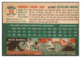 1954 Topps Baseball #070 Larry Doby Indians VG 482897