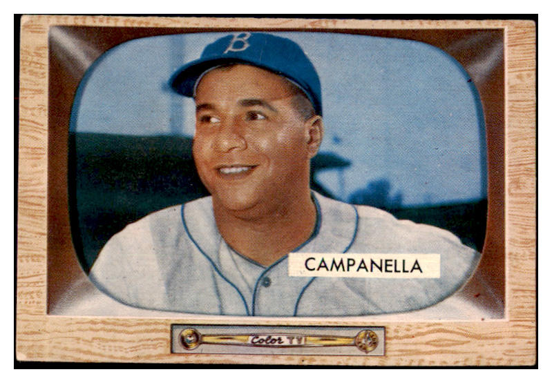 1955 Bowman Baseball #022 Roy Campanella Dodgers VG-EX 482903