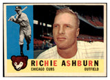 1960 Topps Baseball #305 Richie Ashburn Cubs EX 482909