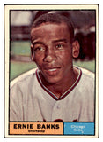 1961 Topps Baseball #350 Ernie Banks Cubs EX 482921