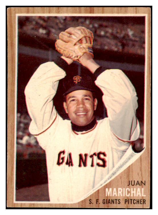 1962 Topps Baseball #505 Juan Marichal Giants EX 482945