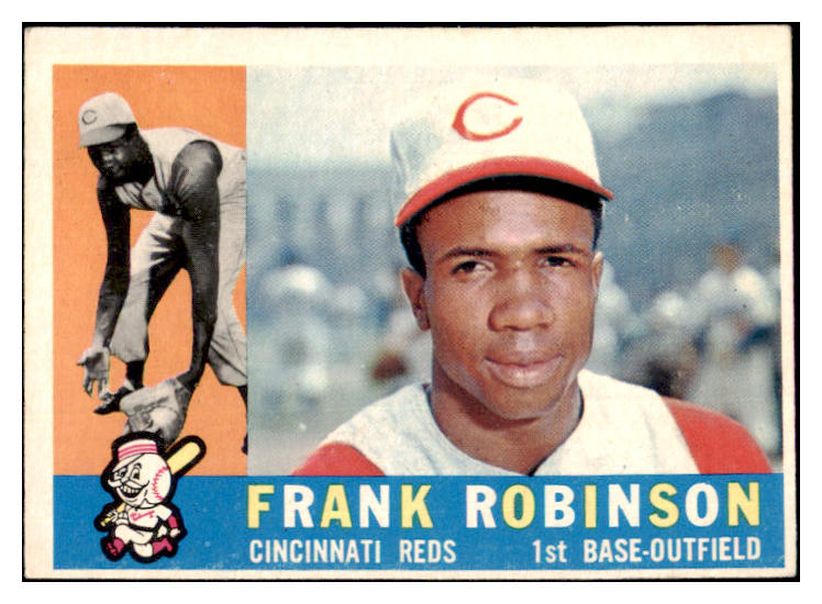 1960 Topps Baseball #490 Frank Robinson Reds VG-EX 482950