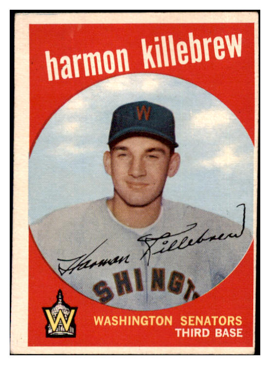 1959 Topps Baseball #515 Harmon Killebrew Senators VG-EX 482974