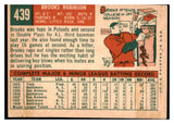 1959 Topps Baseball #439 Brooks Robinson Orioles VG 483010