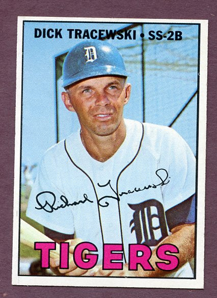 1967 Topps Baseball #559 Dick Tracewski Tigers NR-MT 483069