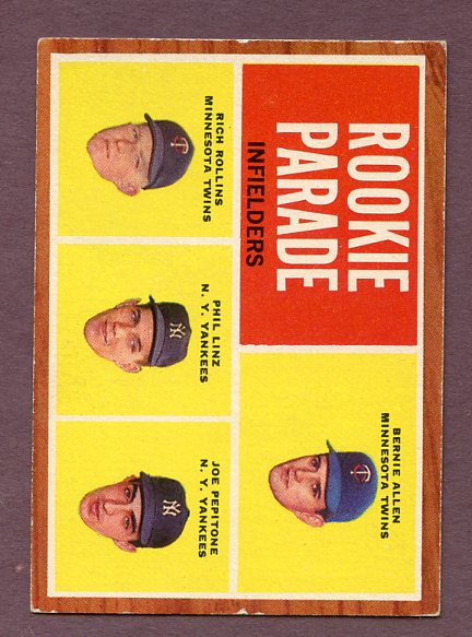 1962 Topps Baseball #596 Joe Pepitone Yankees EX-MT 483084