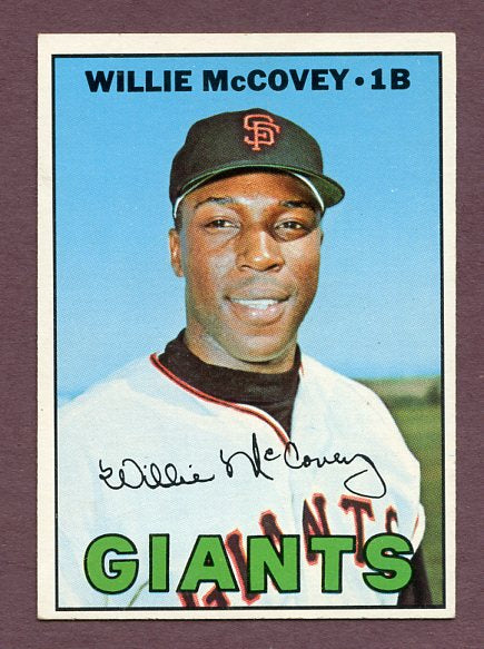 1967 Topps Baseball #480 Willie McCovey Giants EX-MT 483089