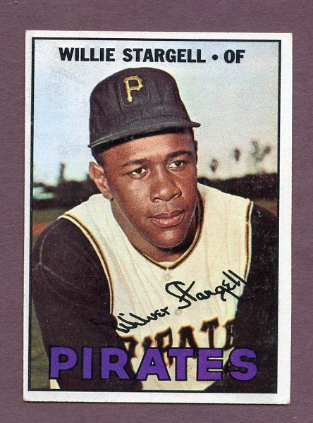 1967 Topps Baseball #140 Willie Stargell Pirates EX-MT 483101