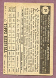 1952 Topps Baseball #029 Ted Kluszewski Reds VG-EX Black 483164