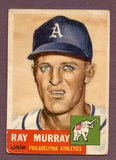 1953 Topps Baseball #234 Ray Murray A's GD-VG 483205