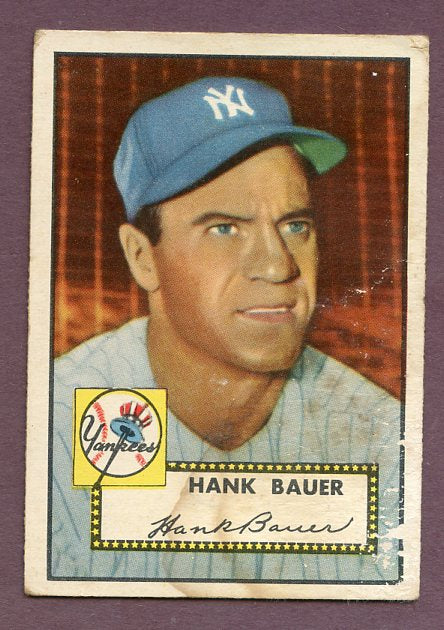 1952 Topps Baseball #215 Hank Bauer Yankees FR-GD 483229