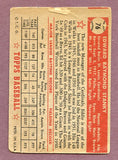 1952 Topps Baseball #076 Eddie Stanky Cardinals Poor taped Red 483231