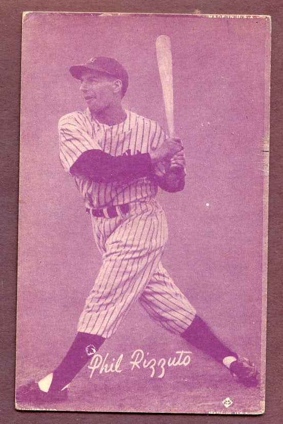 1953 Canadian Exhibits #025 Phil Rizzuto Yankees VG-EX 483289