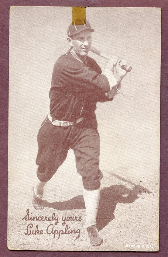 1939-46 Salutation Exhibits Luke Appling White Sox Good tape 483304