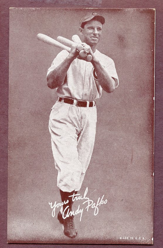 1939-46 Salutation Exhibits Andy Pafko Cubs EX 483328