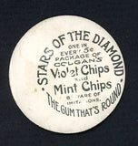 1909-11 E254 Colgans Chips Frank Delahanty Toronto VG 483472
