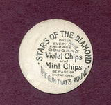 1909-11 E254 Colgans Chips Beals Becker Braves VG 483498