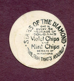 1909-11 E254 Colgans Chips Rube Ellis Cardinals VG-EX 483578