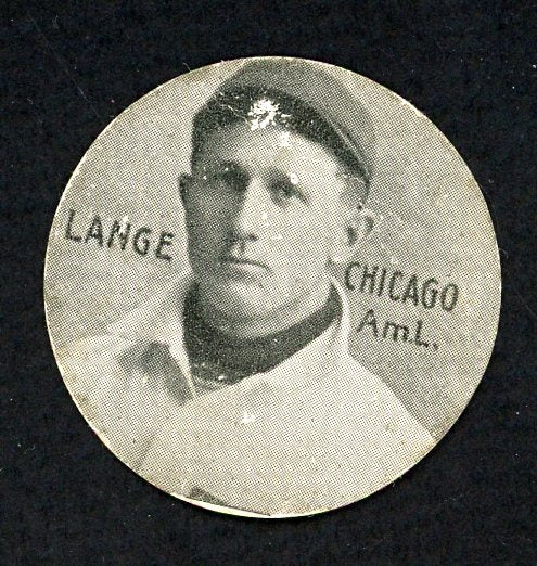 1909-11 E254 Colgans Chips Frank Lange White Sox VG 483610