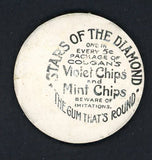 1909-11 E254 Colgans Chips Bob Unglaub Senators VG 483683