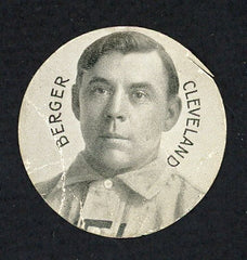 1909-11 E254 Colgans Chips Heinie Berger Indians GD-VG 483688