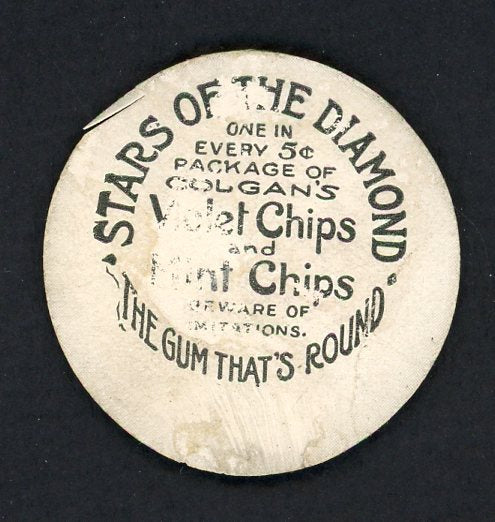 1909-11 E254 Colgans Chips Heinie Berger Indians GD-VG 483688