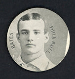 1909-11 E254 Colgans Chips Johnny Bates Phillies VG-EX 483704