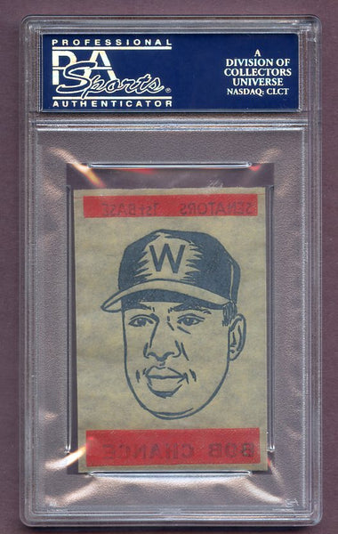 1965 Topps Baseball Transfers Bob Chance Senators PSA 7 NM 483802