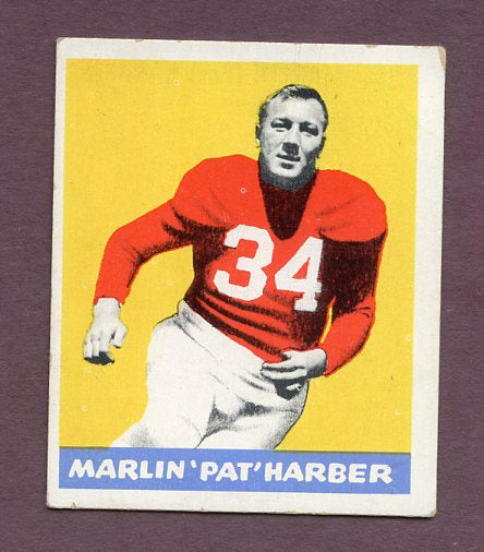 1948 Leaf Football #033 Pat Harder Cardinals VG-EX 483963