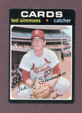 1971 Topps Baseball #117 Ted Simmons Cardinals VG-EX 483966