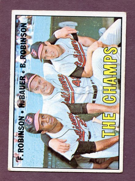 1967 Topps Baseball #001 Brooks Robinson Frank Robinson VG-EX 483972