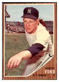 1962 Topps Baseball #310 Whitey Ford Yankees EX 484050