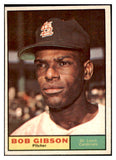 1961 Topps Baseball #211 Bob Gibson Cardinals EX-MT 484055