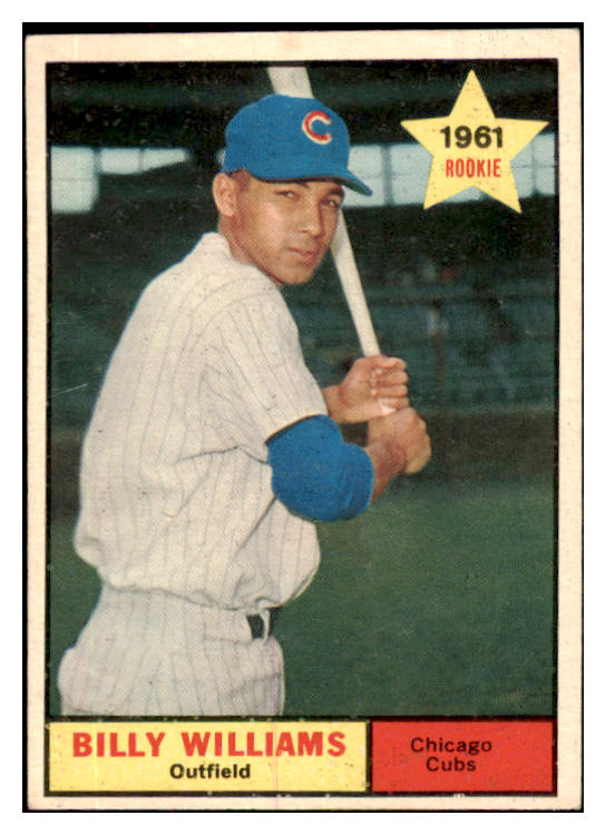 1961 Topps Baseball #141 Billy Williams Cubs EX-MT 484060