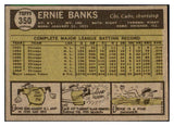 1961 Topps Baseball #350 Ernie Banks Cubs EX-MT 484061