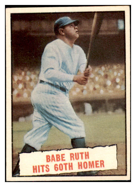1961 Topps Baseball #401 Babe Ruth Yankees EX-MT 484062