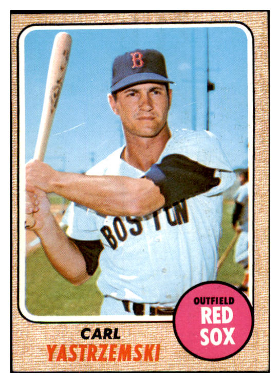 1968 Topps Baseball #250 Carl Yastrzemski Red Sox NR-MT 484079