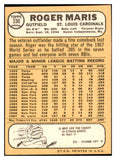 1968 Topps Baseball #330 Roger Maris Cardinals NR-MT 484090