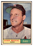1961 Topps Baseball #290 Stan Musial Cardinals VG-EX 484105