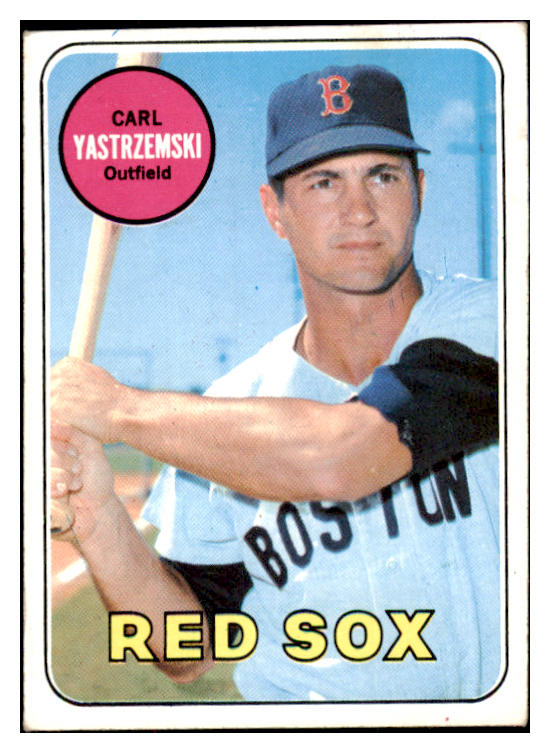 1969 Topps Baseball #130 Carl Yastrzemski Red Sox VG-EX 484121
