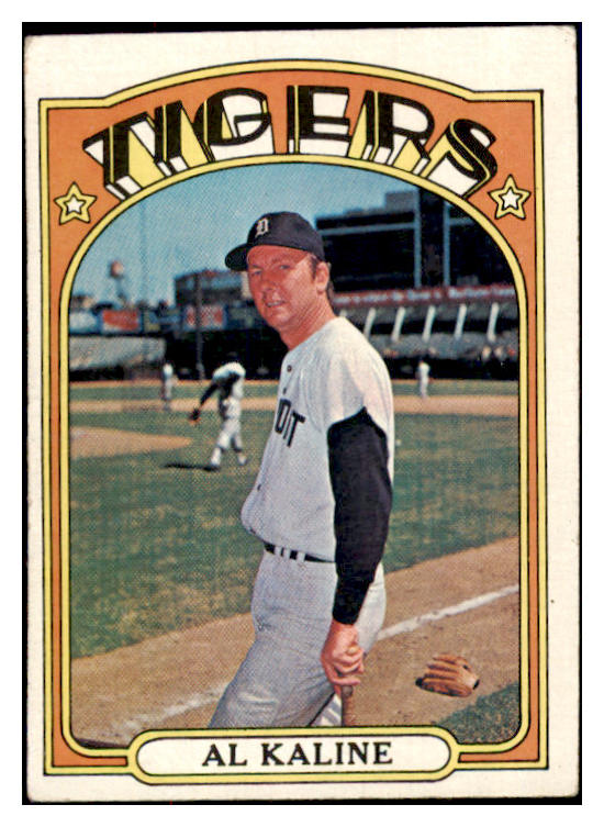 1972 Topps Baseball #600 Al Kaline Tigers VG-EX 484133